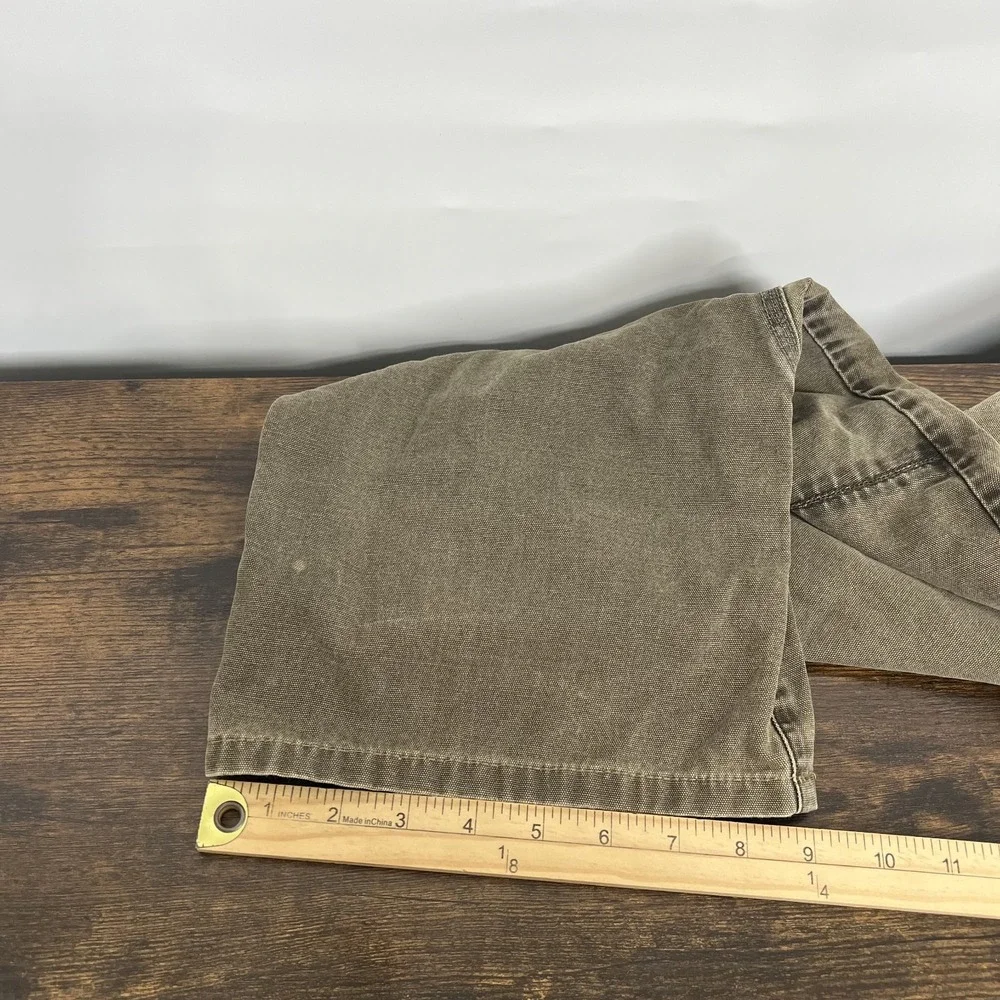Kuhl Pants Mens 38x32 Brown Outkast Canvas Cargo Outdoor Workwear Hiking